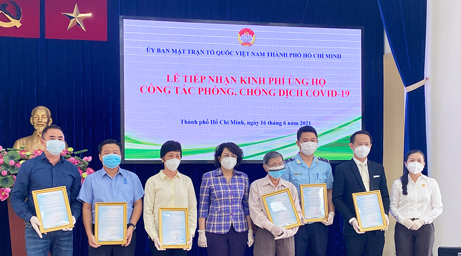 BIC Construction Group donates VND 100,000,000 to the Covid-19 Prevention and Control Fund